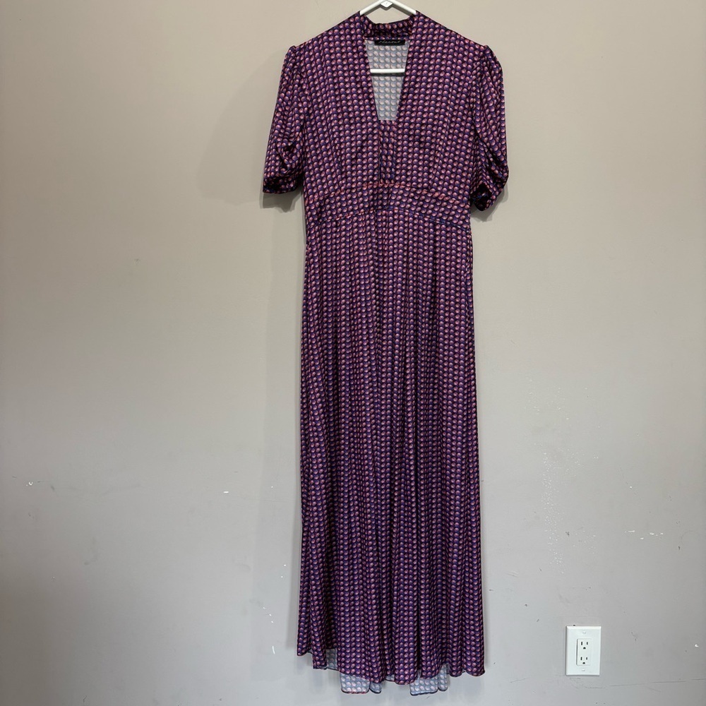 Harout Geometric Patterned Dress Super Soft Material - Picture 3 of 10